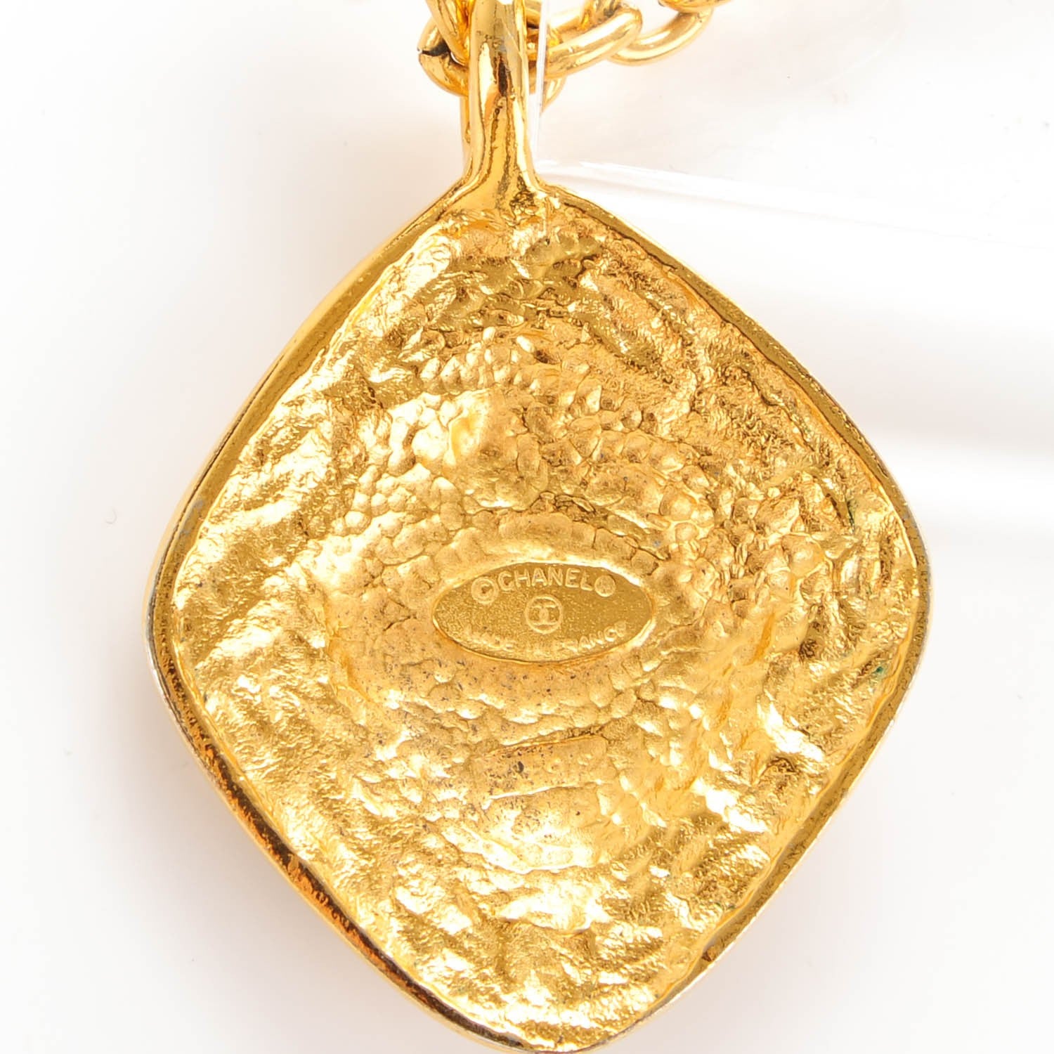 Chanel CC Necklace Gold 5 of 5