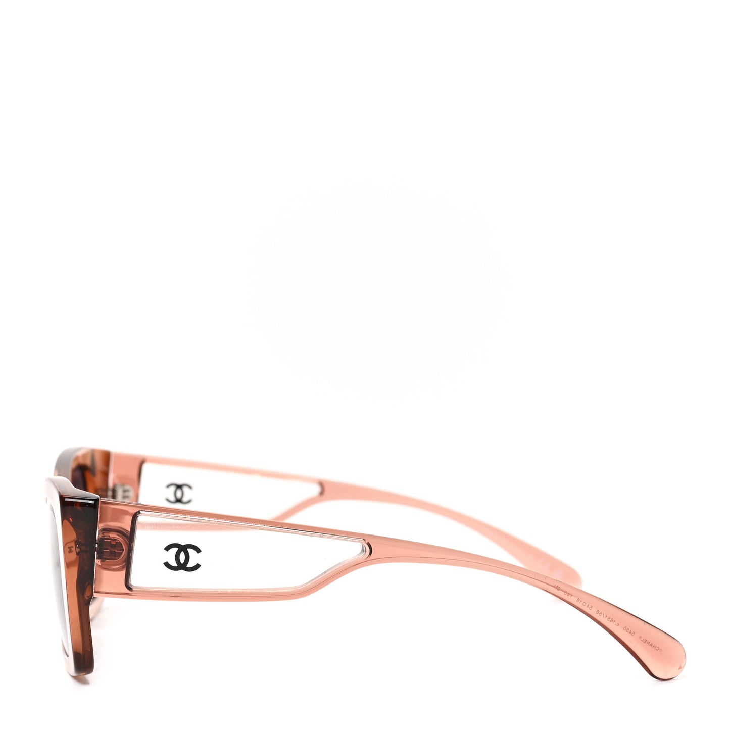 Acetate CC Rectangle Sunglasses 5430 Pink