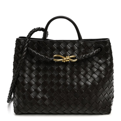 Bottega Veneta Nappa Intrecciato Medium Andiamo Shoulder Bag Fondant 1 of 9