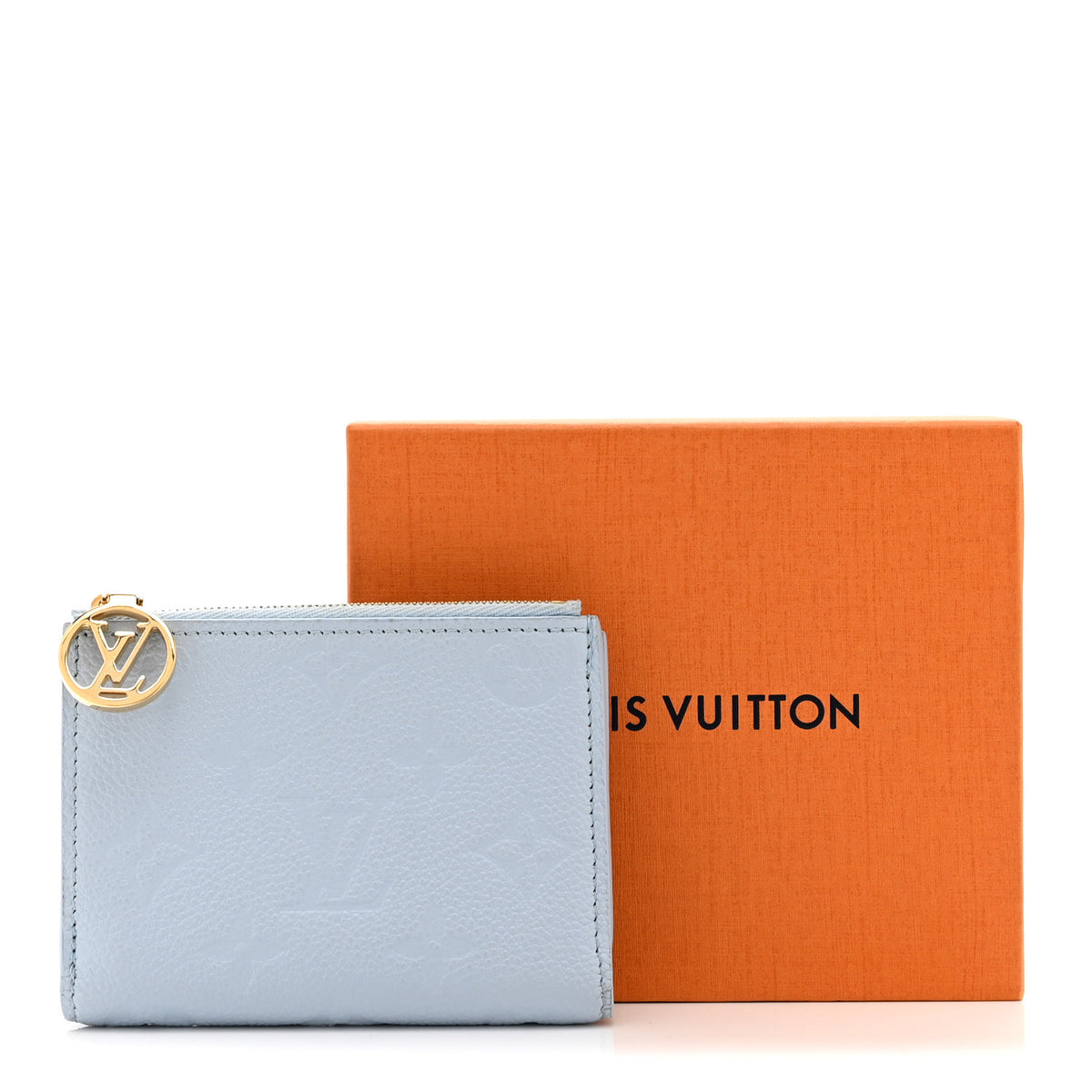 Empreinte Monogram Lisa Wallet Bleu Olympe