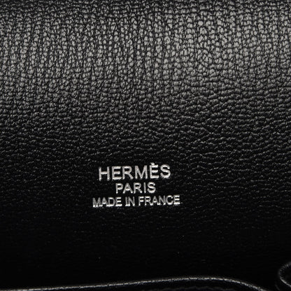 Hermes Taurillon Clemence Jypsiere 34 Black 6 of 8