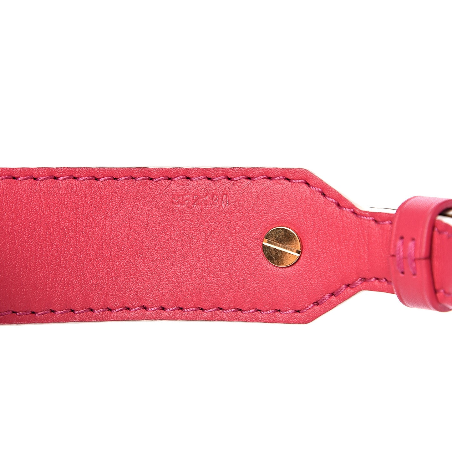 Monogram Bandouliere Shoulder Strap XL Hot Pink