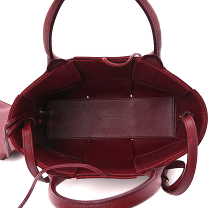Bottega Veneta Nappa Maxi Intreccio Mini Arco Tote Barolo 6 of 17