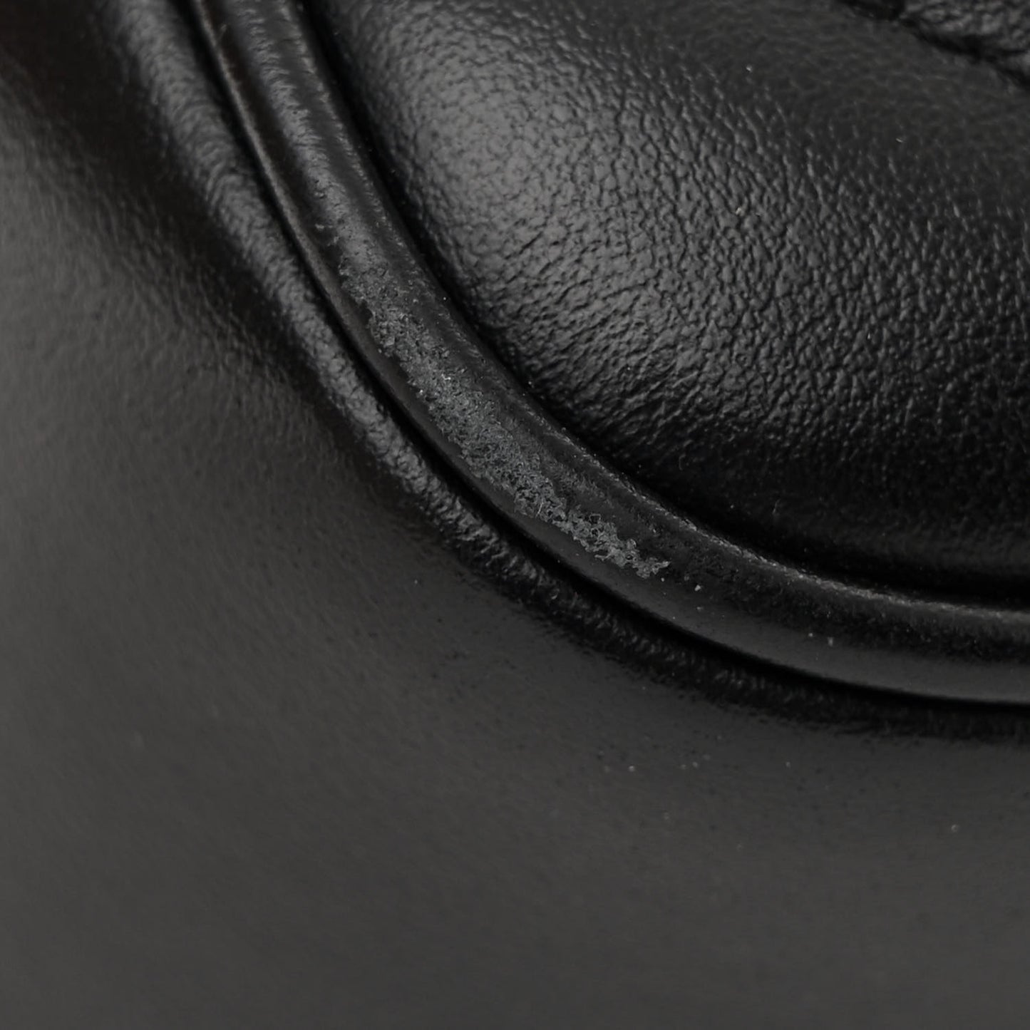 Calfskin Matelasse Monogram Lou Camera Bag Black