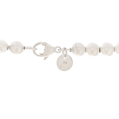 Tiffany Sterling Silver HardWear Graduated Ball Necklace 4 of 5