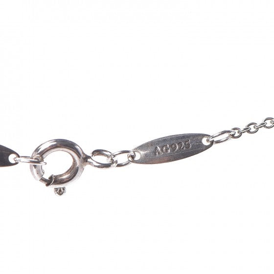Sterling Silver Pink Sapphire Color By The Yard Necklace