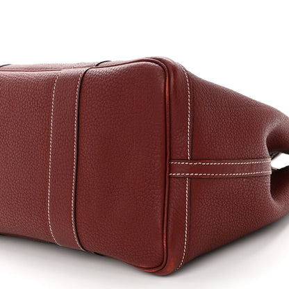 Hermes Negonda Garden Party Tote 36 MM Rouge H 9 of 10