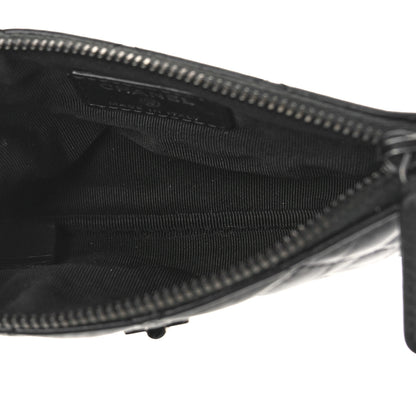 Chanel Aged Calfskin Quilted Small Reissue Cosmetic Case So Black 5 of 10