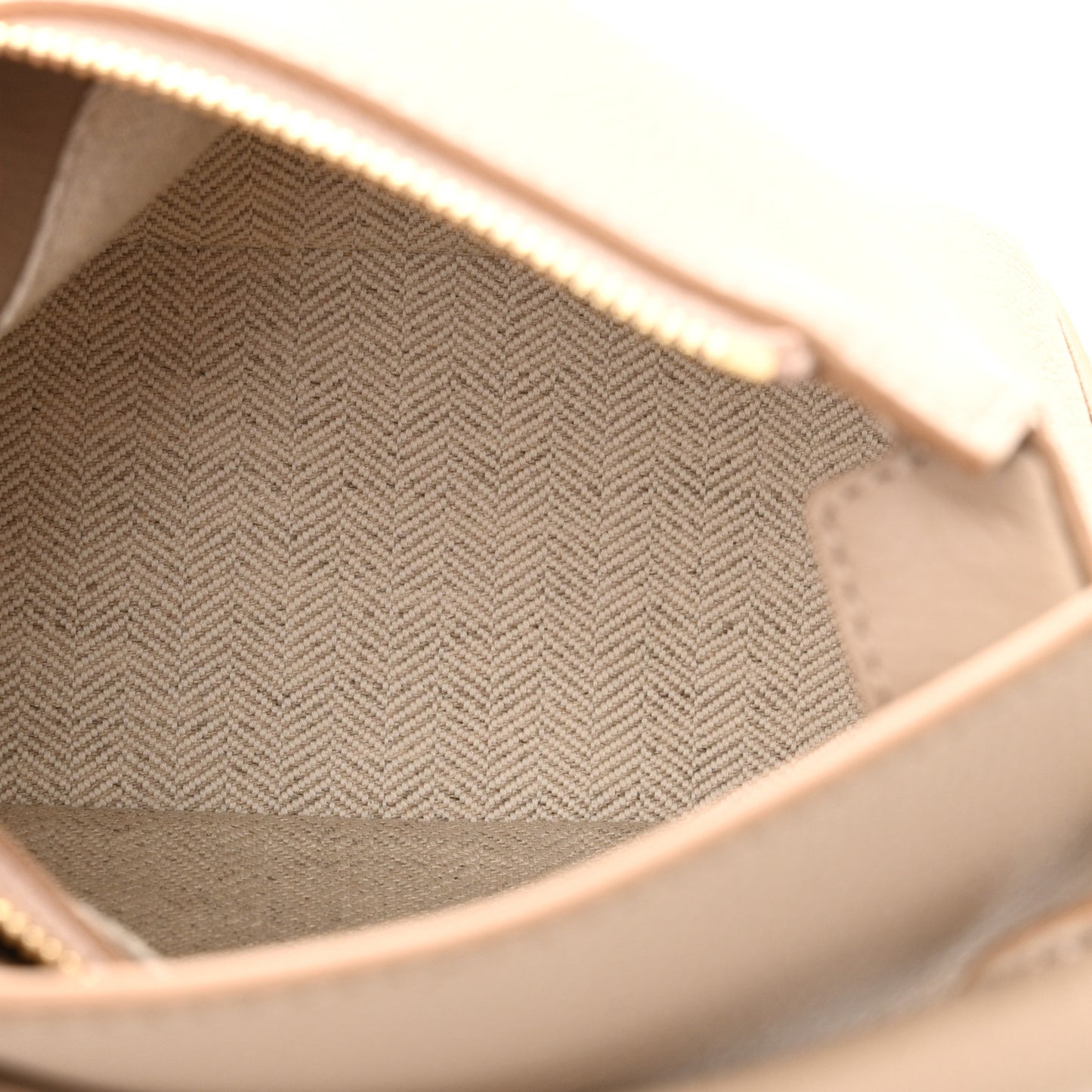 Calfskin Mini Puzzle Edge Bag Sand