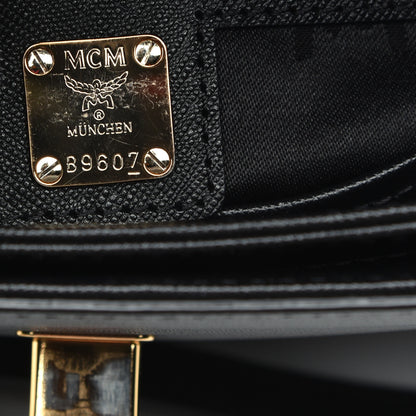 MCM Saffiano Milla Crossbody Black 6 of 9