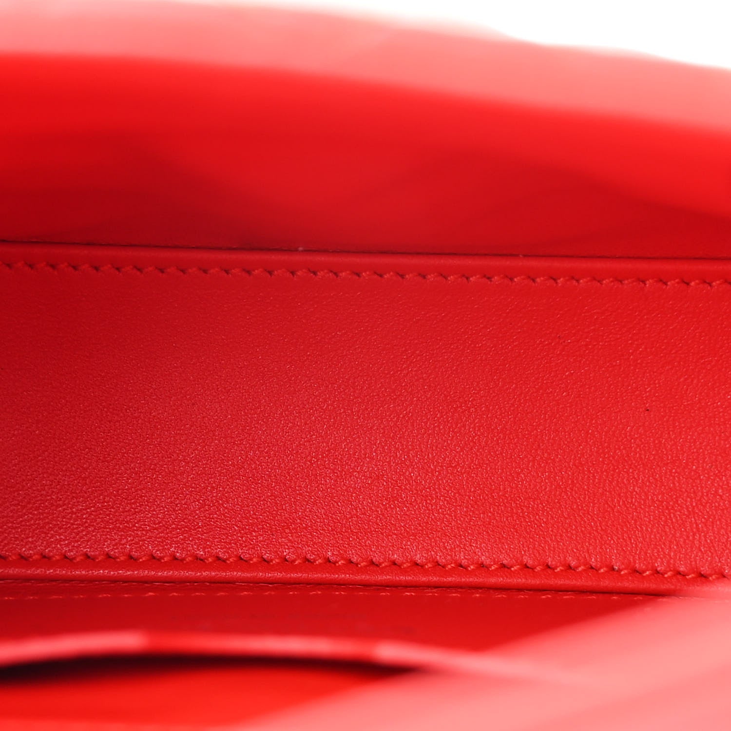 Christian Dior Lambskin Cannage Micro Lady Dior Red 5 of 10