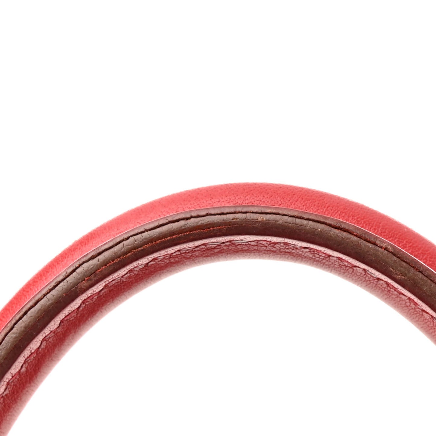 Swift Horseshoe Birkin 30 Rouge Vif Chocolate