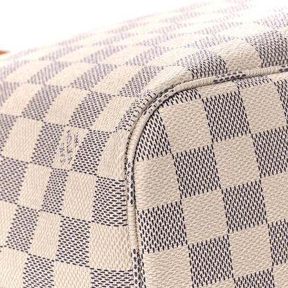 Louis Vuitton Damier Azur Neo Neverfull MM Rose Ballerine 5 of 17