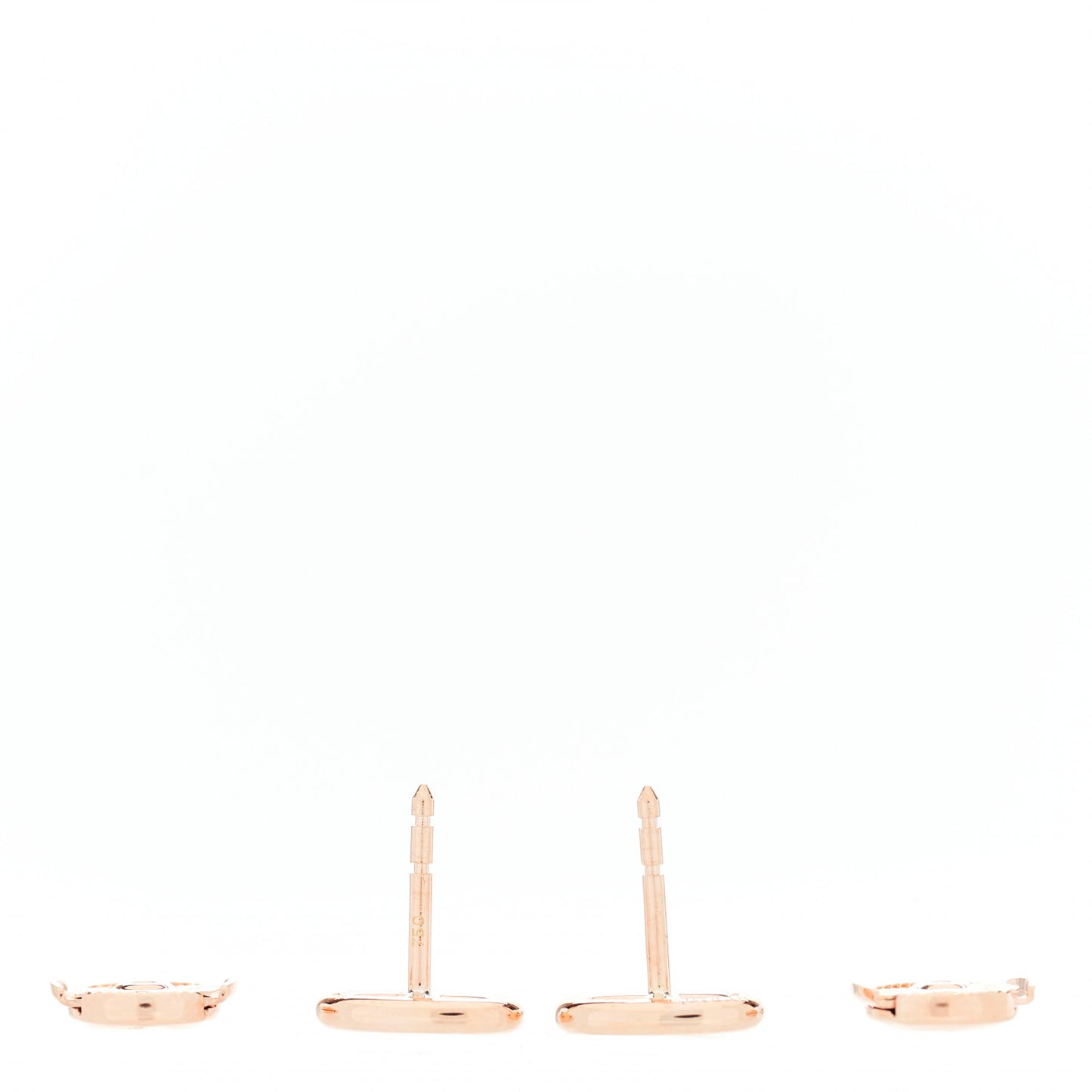 18K Rose Gold TPM Farandole Stud Earrings