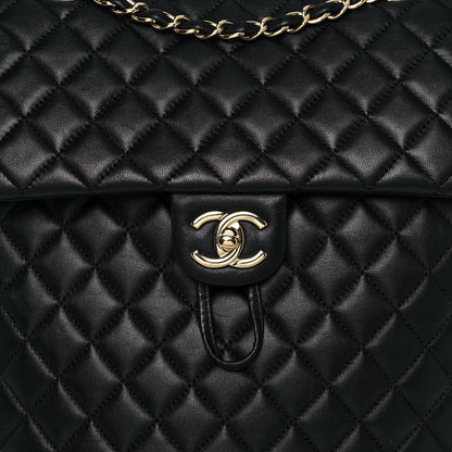 Chanel Lambskin Quilted Large Urban Spirit Backpack Black 8 of 16