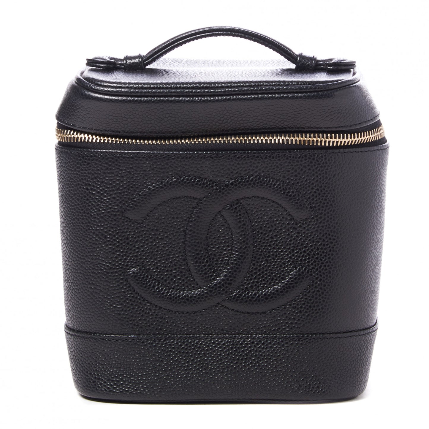 Caviar Cosmetic Vanity Bag Black