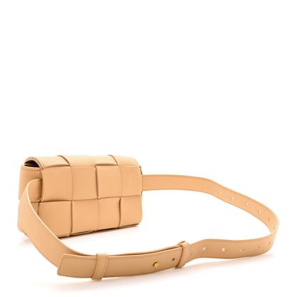 Bottega Veneta Nappa Maxi Intreccio The Belt Cassette Bag Almond 3 of 10