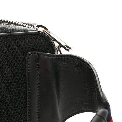 Gucci Soft GG Supreme Monogram Web Belt Bag Black Grey 13 of 13