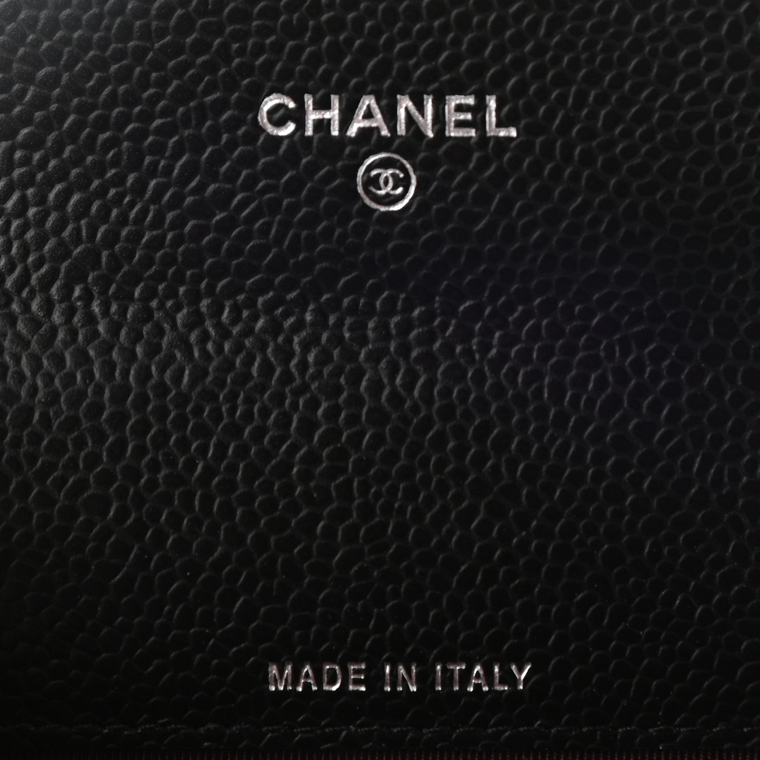 Chanel Caviar Quilted Flap Card Holder Wallet Black 7 of 8