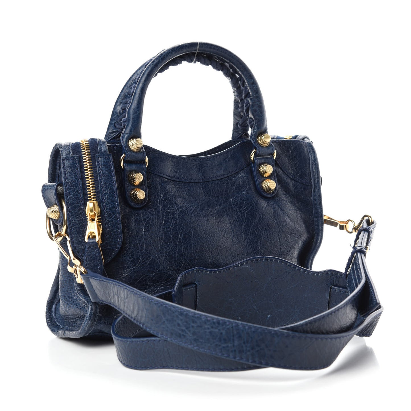 Agneau Giant 12 Gold Hardware Mini City Bleu Mineral