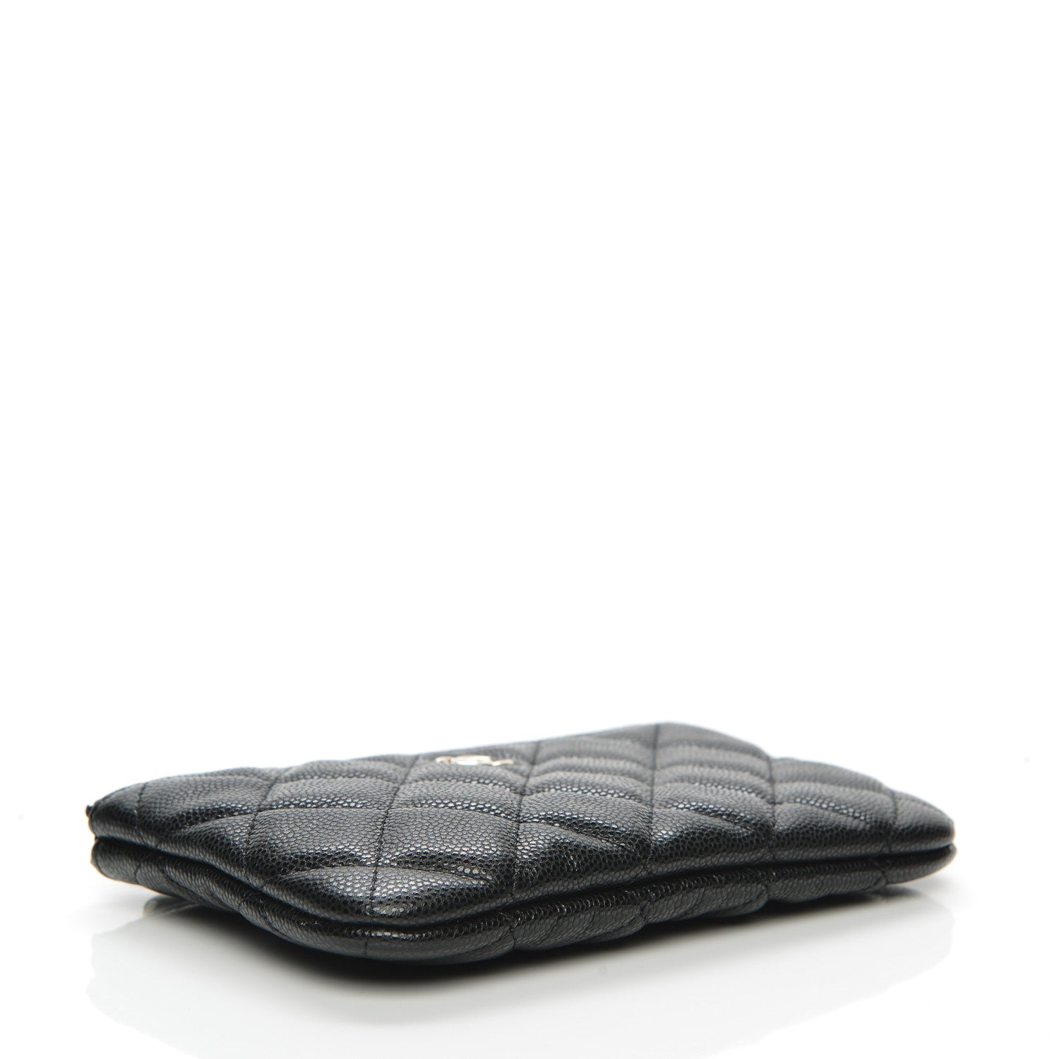 Chanel Caviar Quilted Small Cosmetic Case Black 4 of 7