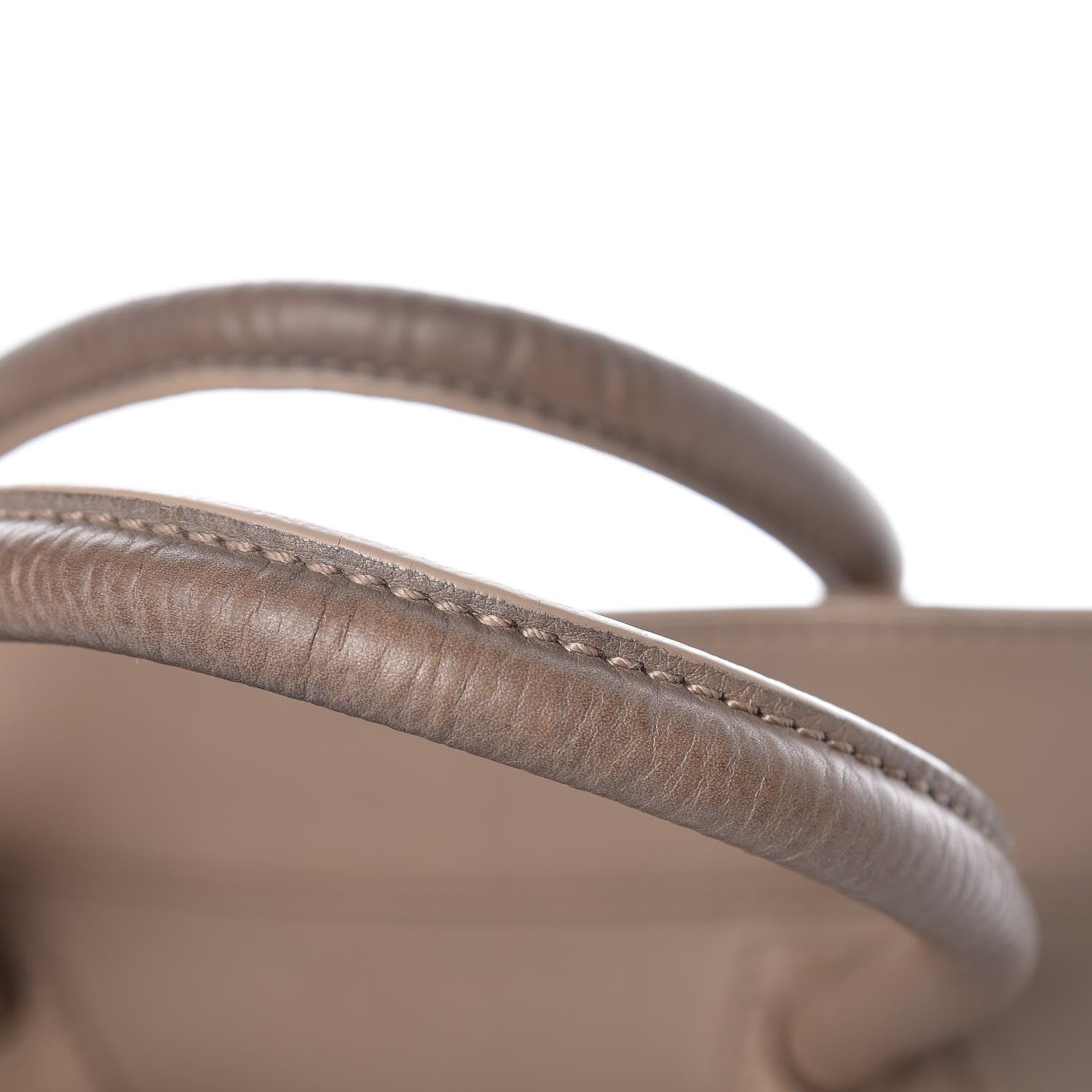 Celine Supple Calfskin Medium Phantom Luggage Beige 11 of 27