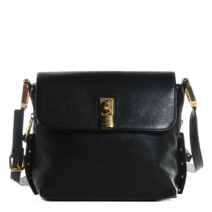 Marc Jacobs Lambskin Paradise Baxter Messenger Black 1 of 9