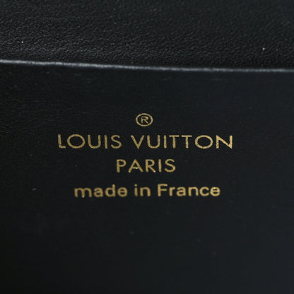 Louis Vuitton Calfskin New Wave Chain Pochette Black 6 of 10