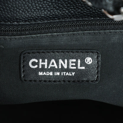 Chanel Caviar Quilted Grand Shopping Tote GST Black 6 of 9