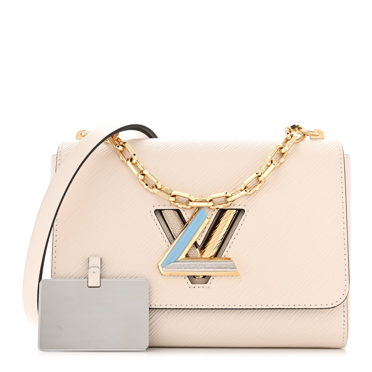 Epi Twist Shoulder Bag MM Quartz