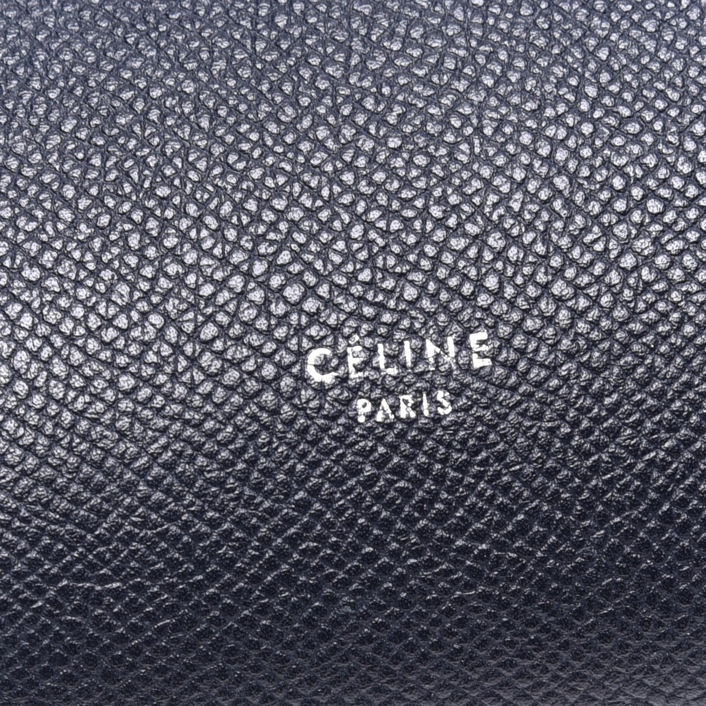 Grained Calfskin Mini Belt Bag Navy