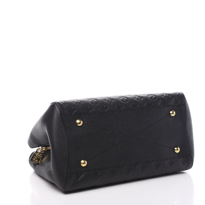 Louis Vuitton Empreinte Montaigne GM Black 3 of 10