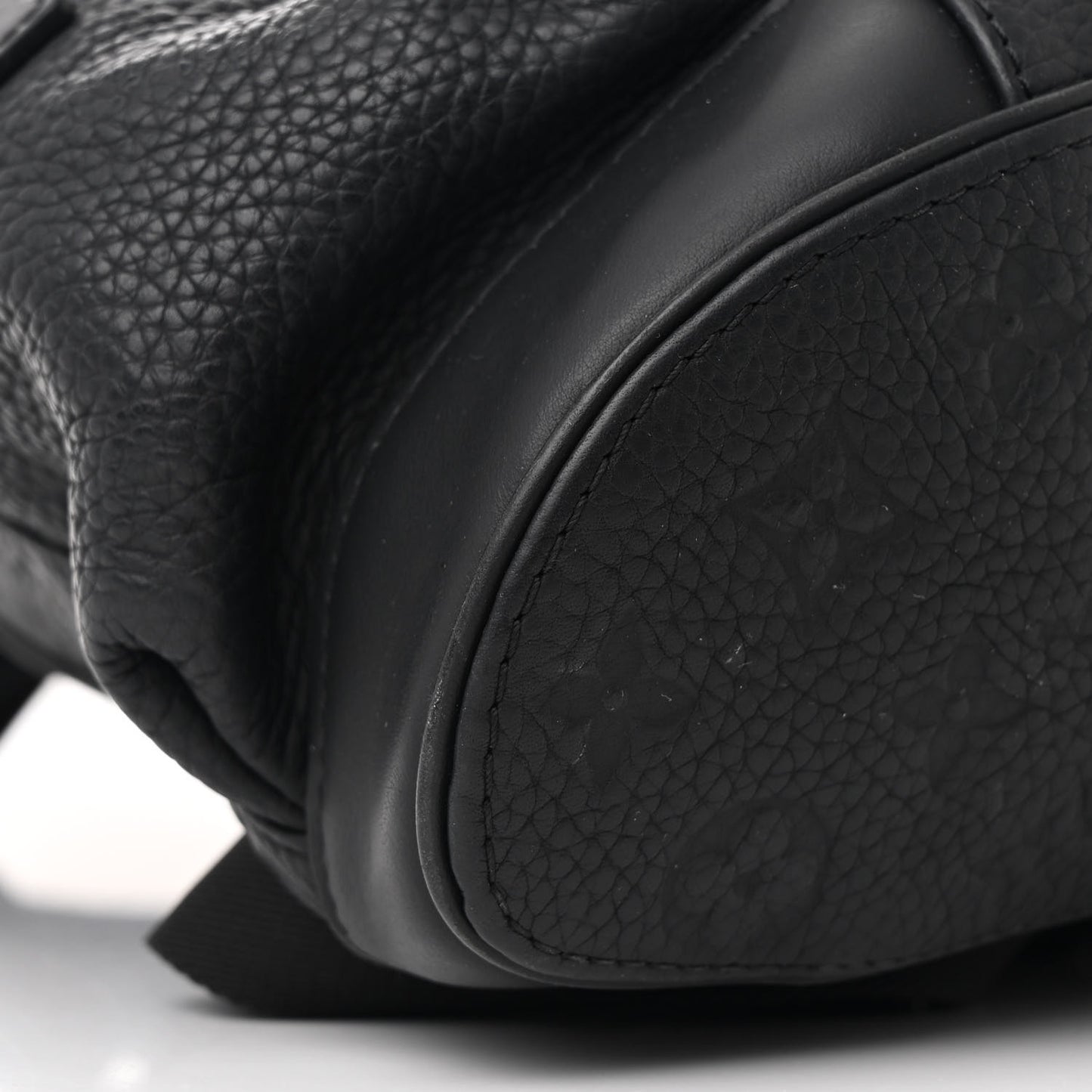 Taurillon Monogram Christopher PM Backpack Black