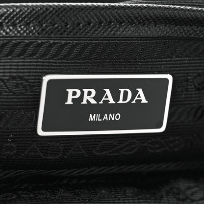 Prada Tessuto Nylon Saffiano Small Backpack Black 7 of 9