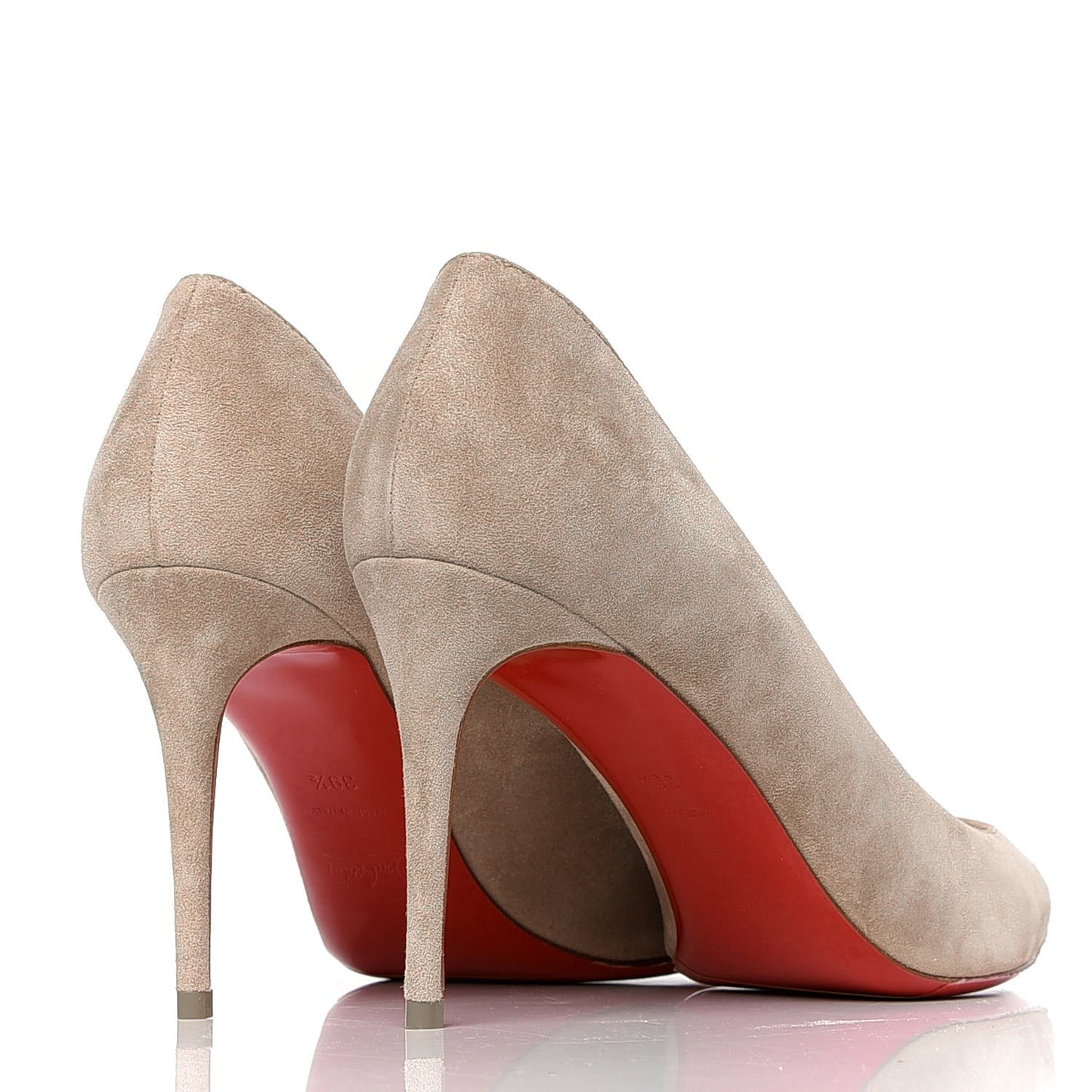 Veau Velours Kate 85 Pumps 39.5 Nocciola