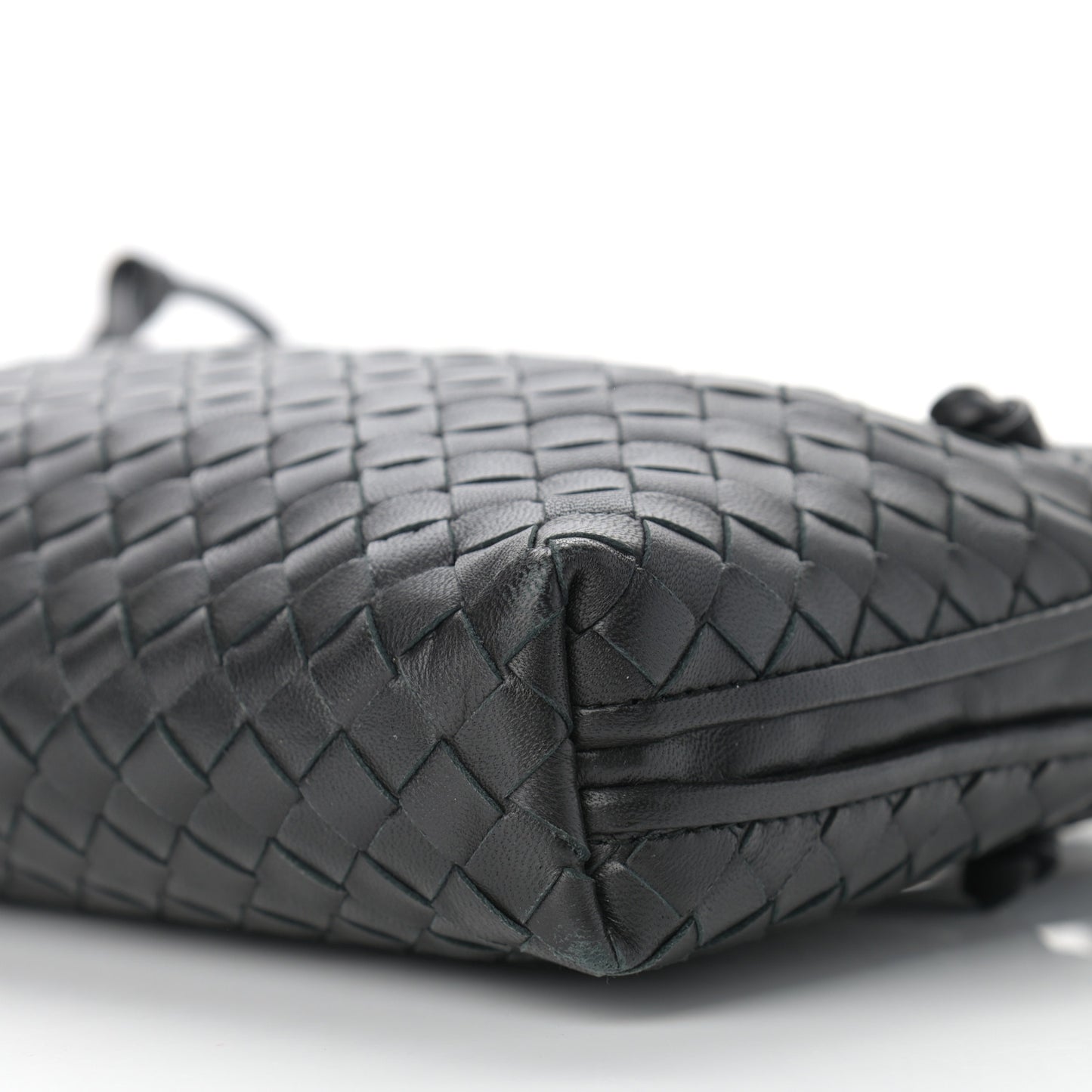 Nappa Intrecciato Nodini Bag Black