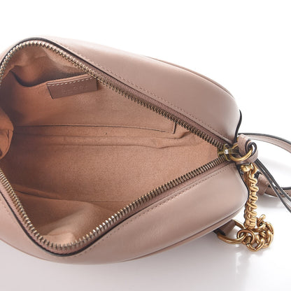 Gucci Calfskin Matelasse Small GG Marmont Chain Shoulder Bag Taupe 5 of 9