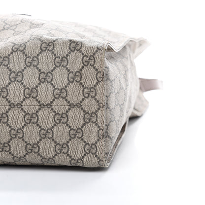 Gucci Soft GG Supreme Monogram Slip Handle Vertical Tote Beige New Acero 13 of 14