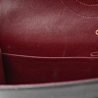 Chanel Lambskin Quilted Jumbo Double Flap Black 20 of 31