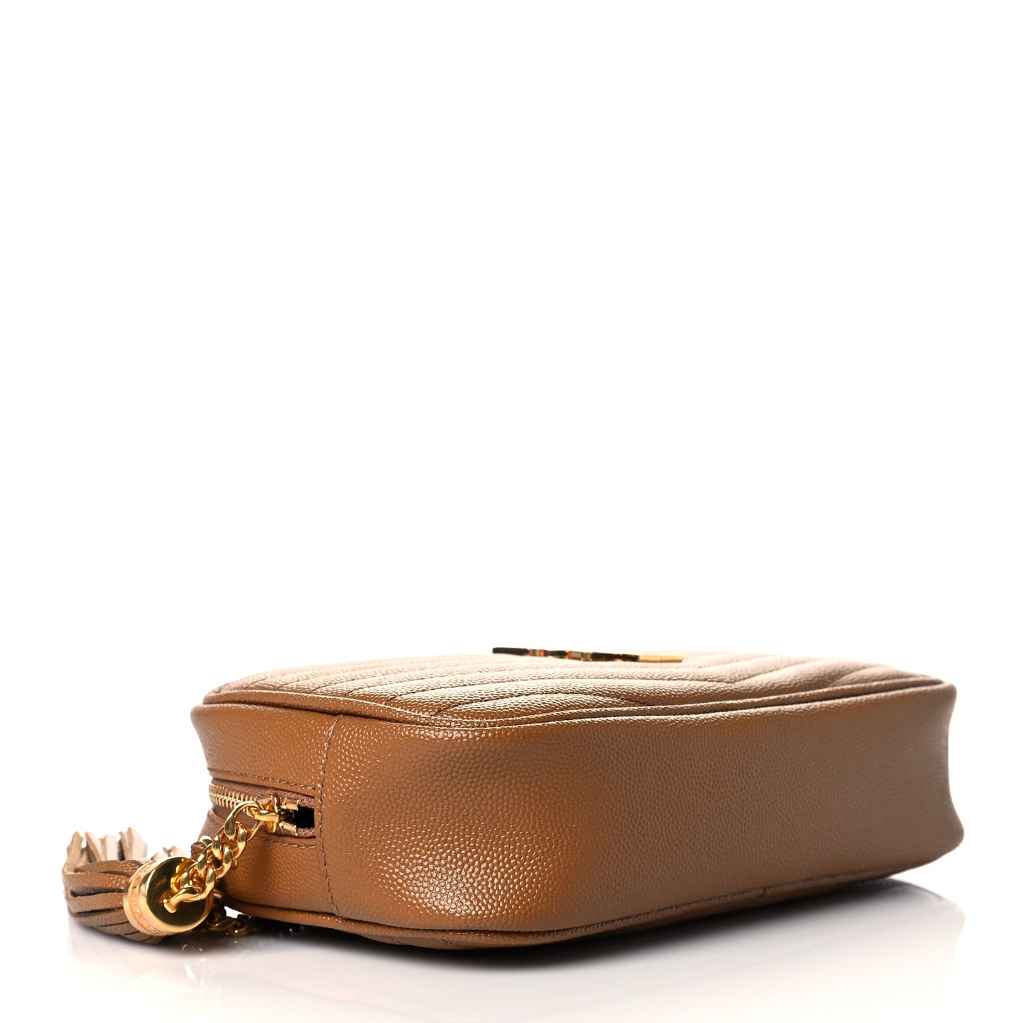 Grain De Poudre Matelasse Monogram Mini Lou Camera Bag Dune