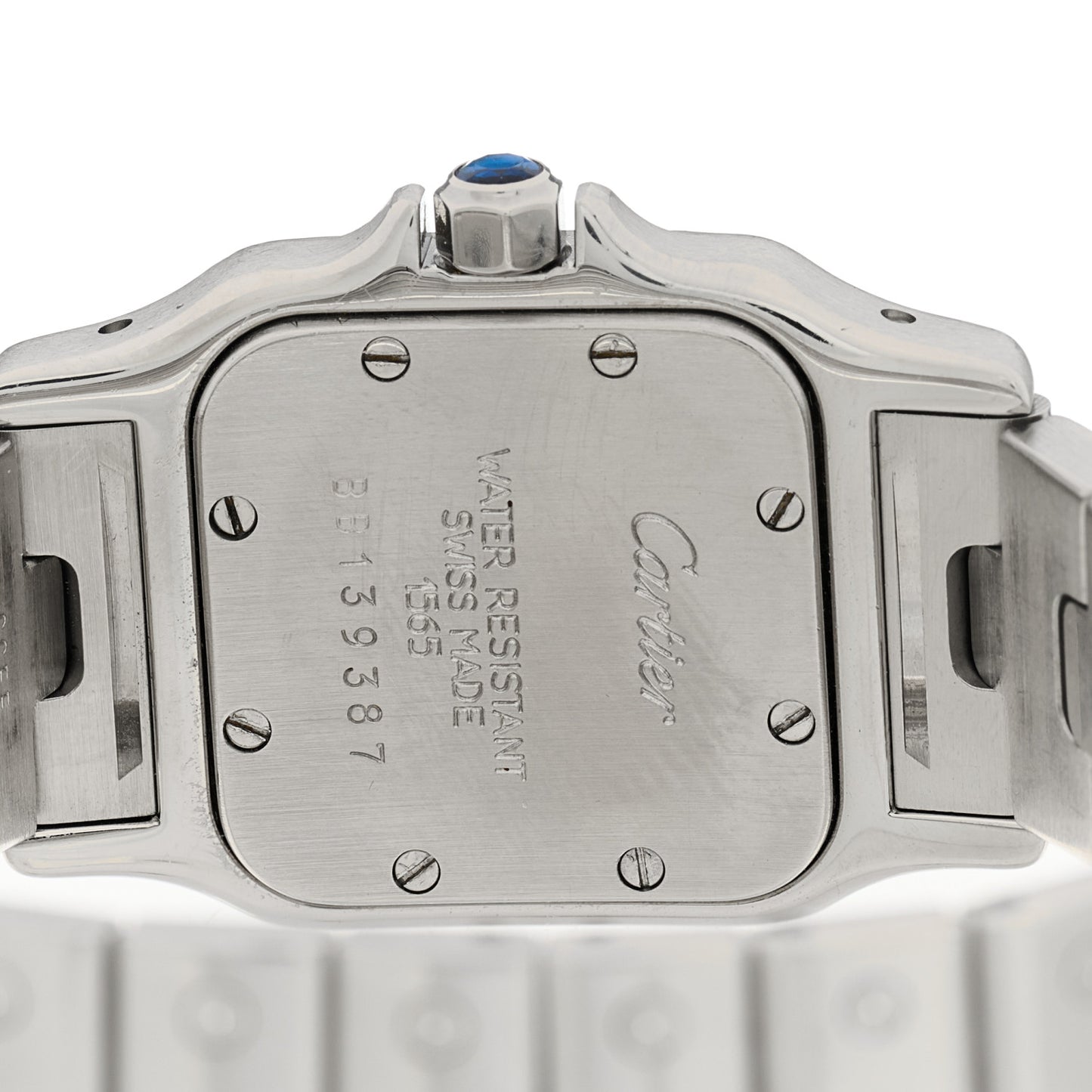 Stainless Steel 24mm Santos de Cartier Galbee Quartz Watch