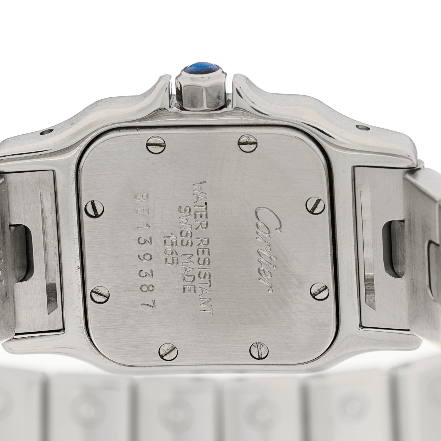 Cartier Stainless Steel 24mm Santos de Cartier Galbee Quartz Watch 4 of 4