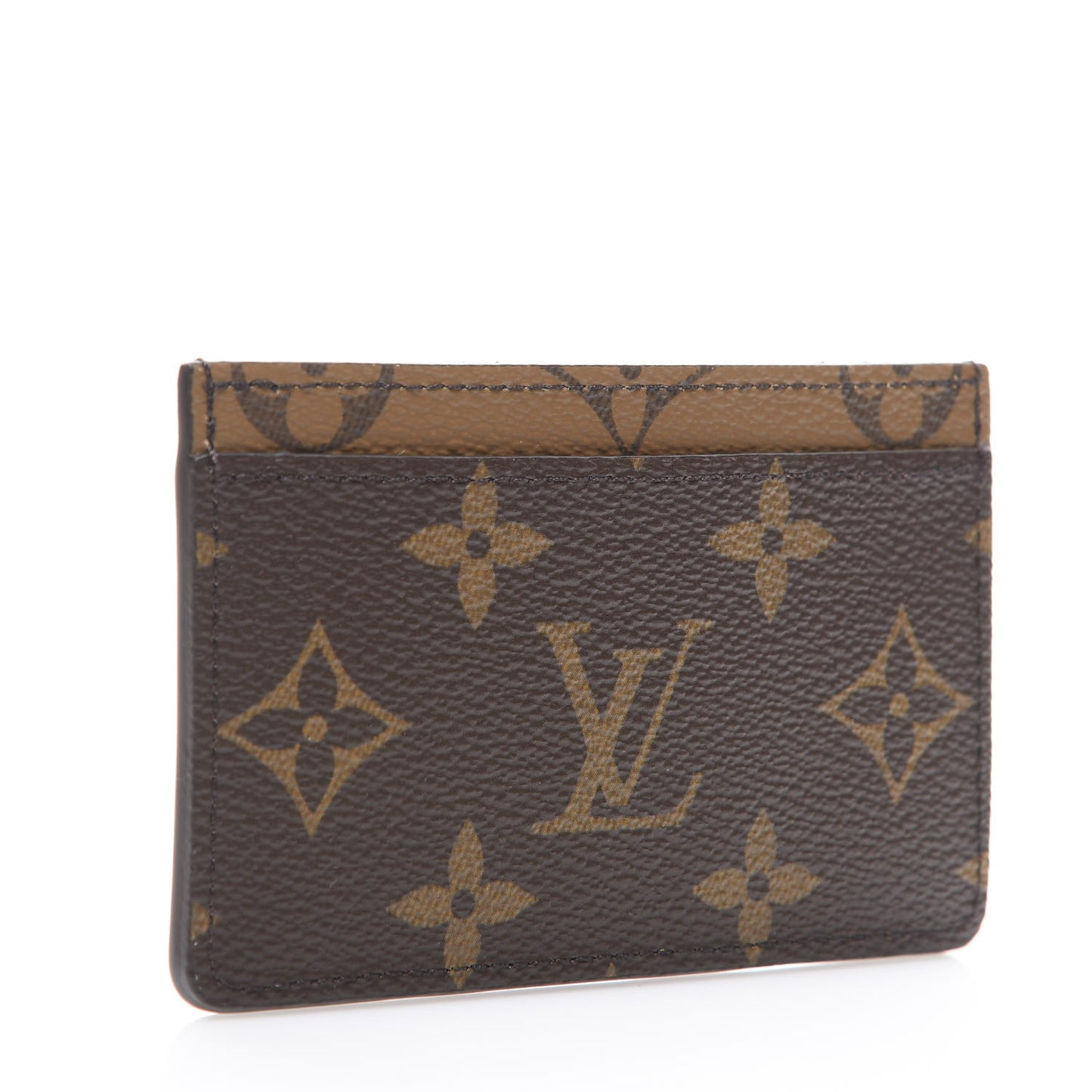 Reverse Monogram Card Holder