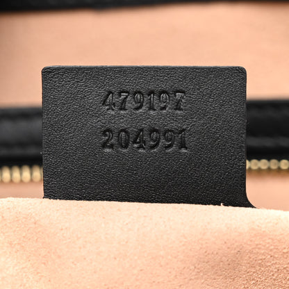 Gucci Guccissima Medium Padlock Tote Black 7 of 11