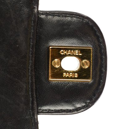Chanel Patent Quilted Medium Single Flap Bag Black 5 of 9