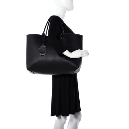 Gucci GG Supreme Monogram Large Reversible Tote Beige Black 2 of 17