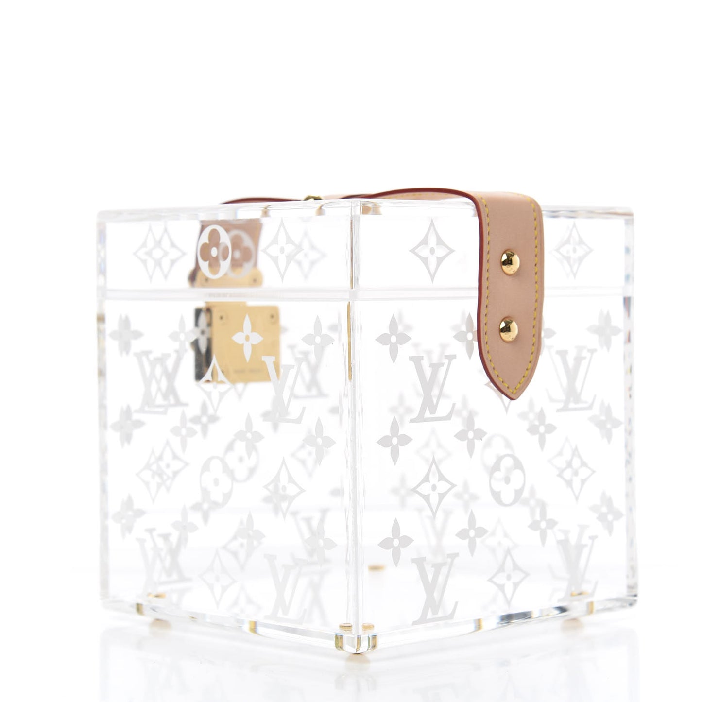 Transparent Plexiglass Cube Scott Box