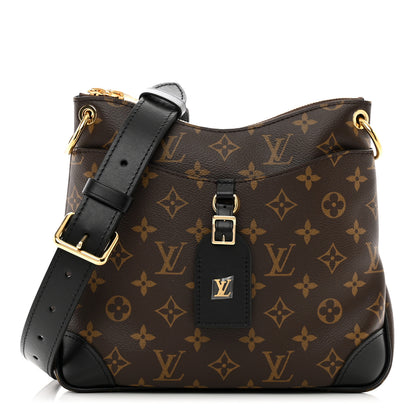 Louis Vuitton Monogram Odeon PM Black 1 of 9