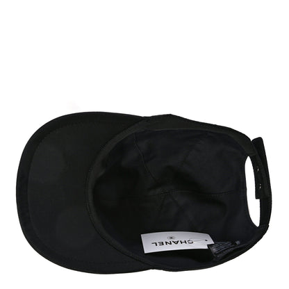 Chanel Cotton CC Cap Hat Black 6 of 8