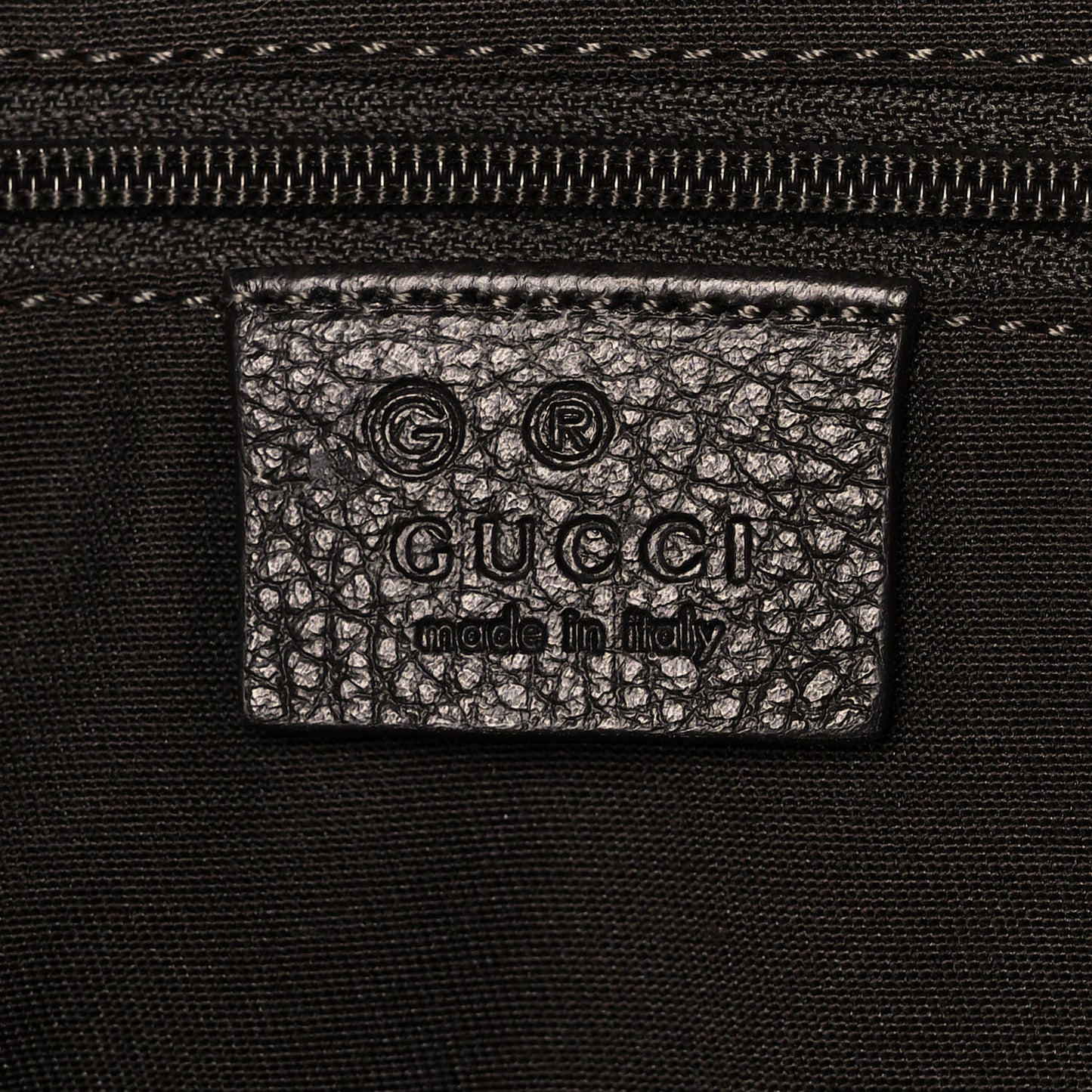 Crystal Monogram Medium Charmy Shoulder Bag Dark Brown